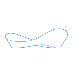 Furniture Benches Magis Folly Bench Craft Design Svg File, Free Vectors File